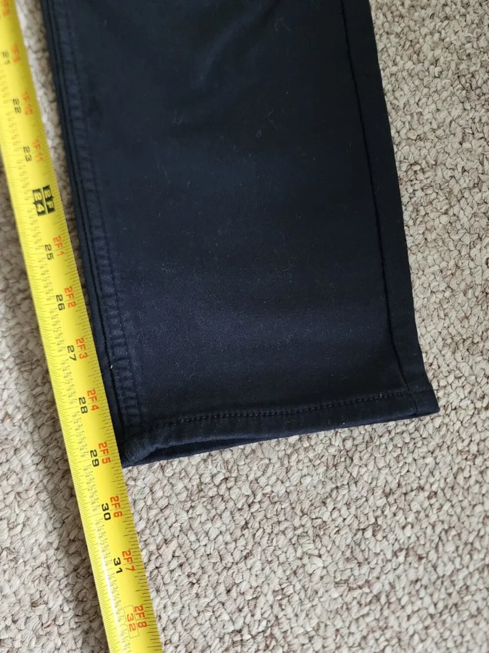 NWT Banana Republic Men's 5 Pocket Black Pants Size 32x30